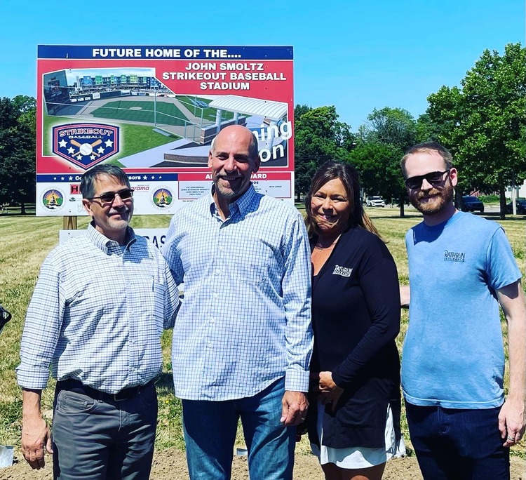 Groundbreaking for John Smoltz Strikeout Baseball Stadium